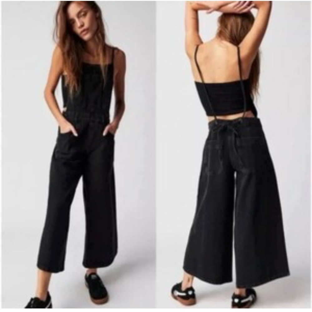 We The Free Black Overalls